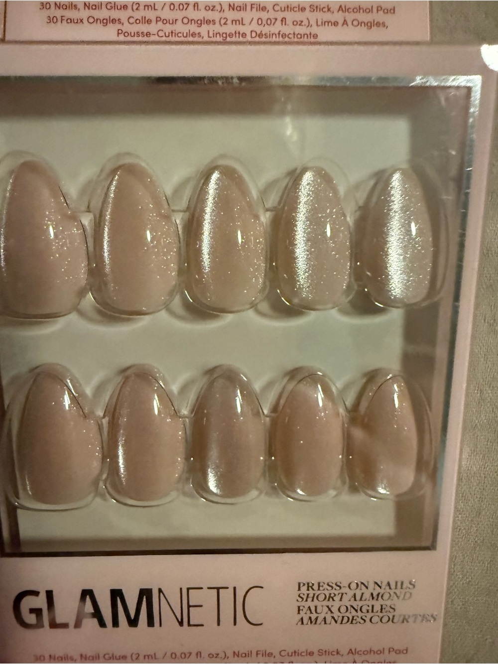 GLAMnetic Press-On Nails Set - Pink and Nude Multi-Pack - Picture 4 of 9